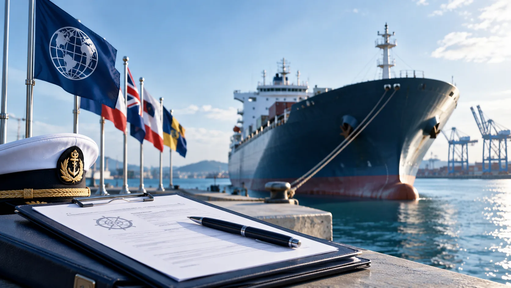 Vessel registration and flag selection